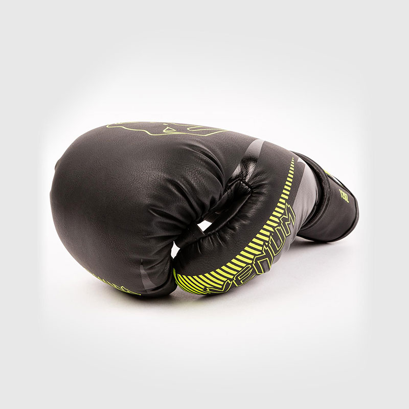 GANTS DE BOXE VENUM IMPACT NOIR JAUNE FLUO Aecor.tn